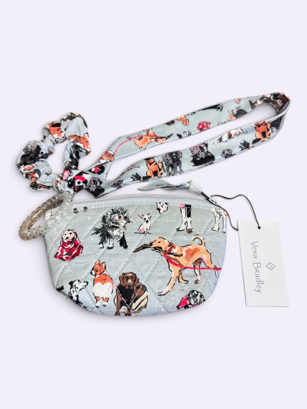 Vera Bradley Sling Bag "Best in Show" Dog Pattern NWT - Picture 7 of 8